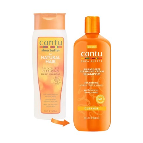 Cantu Shampoo Crema Detergente Naturale per Capelli 400ml -Shampoo -Cantu