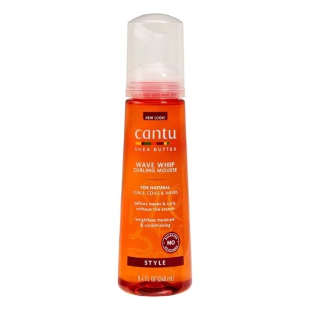 Cantu Shea Butter Wave Whip Curling Mousse 248g -Espumas -Cantu