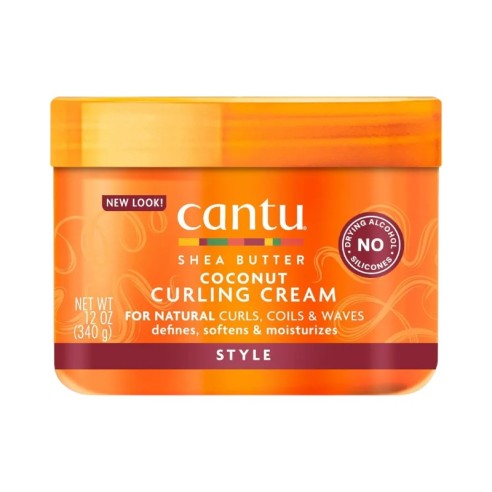 Cantu Shea Butter Coconut Curling Cream 340gr -Waxes, Pomades and Gummies -Cantu