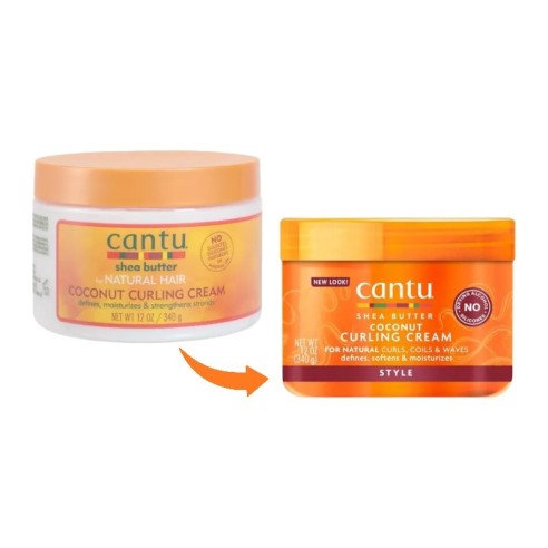 Cantu Sheabutter-Kokosnuss-Lockencreme 340gr -Wachse, Pomaden und Gele -Cantu