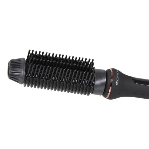 Brosse lissante électrique Corioliss en cuivre Black Hot Brush -Lisseurs, pinces et bigoudis -Corioliss
