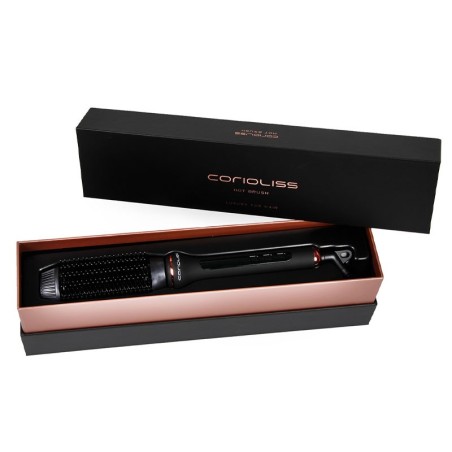 Hot Brush Black Copper Corioliss Electric Straightening Brush Cori