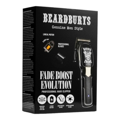 Beardburys Fade Boost Evolution Cutting Machine -Hair Clippers, Trimmers and Shavers -Beardburys