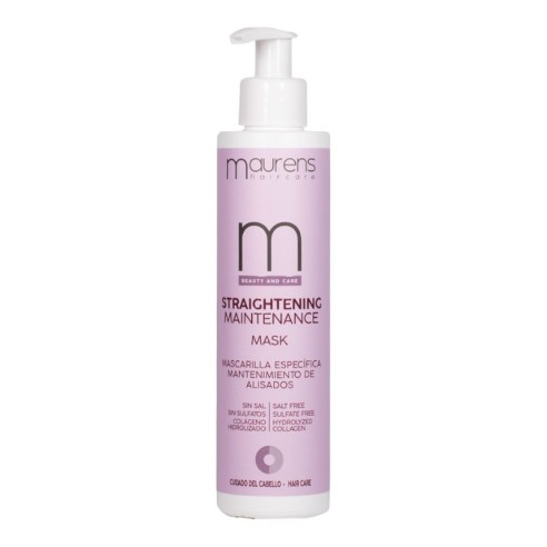 Mascarilla Mantenimiento Alisado 200ml Maurens -Maschere per capelli -Maurens