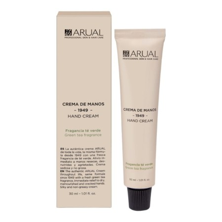 Arual Handcreme mit Grüntee-Duft 30g -Nagel-, Hand- und Fußpflege -Arual