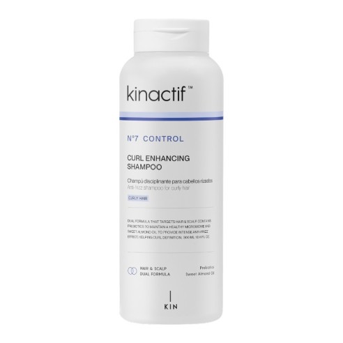 Kinactif Nº7 Control Shampoo Melhorador de Cachos 300ml -Shampoos -KIN Cosmetics