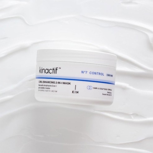 Pack Kinactif N.7 Control Rizos Champú + Acondicionador sin aclarado + Mascarilla -Packs de productos para el pelo -KIN Cosme...