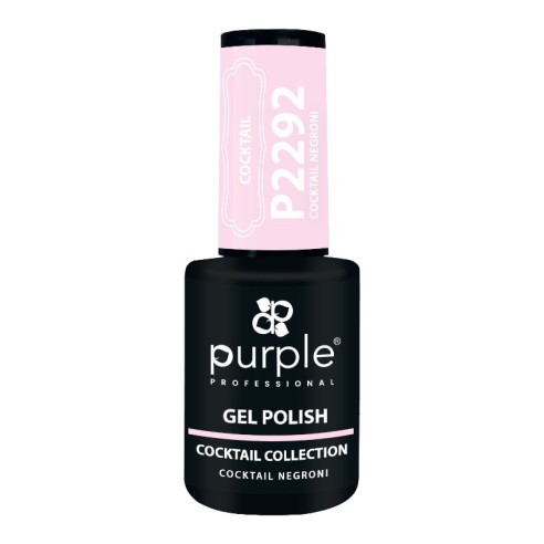 Esmalte Gel P2292 Cocktail Negroni -Esmalte semi permanente -Purple Professional