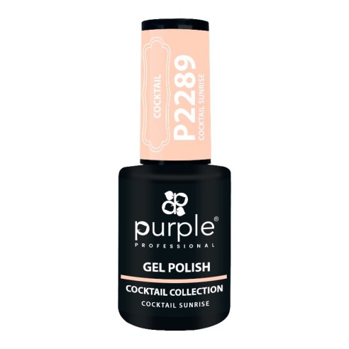 Esmalte Gel P2289 Cocktail Sunrise -Esmalte semi permanente -Purple Professional