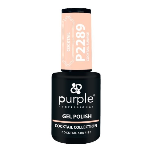 Gel Polish P2289 Cocktail Sunrise -Semi permanent nail polishes -Purple Professional