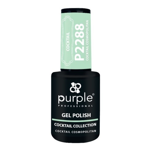 Esmalte Gel P2288 Cocktail Cosmopolitan -Esmalte semi permanente -Purple Professional