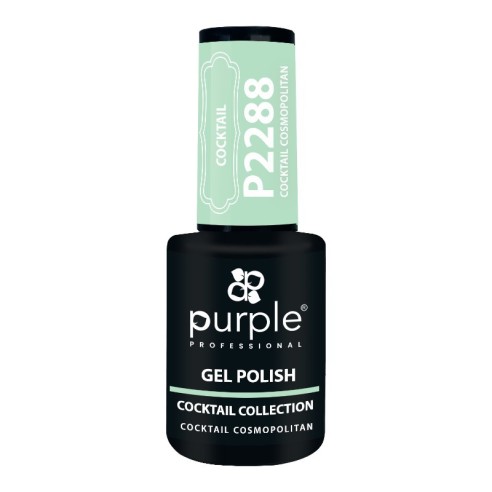 Vernis Gel P2288 Cocktail Cosmopolite -Vernis semi permanents -Purple Professional