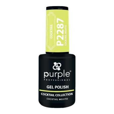 Gellack P2287 Cocktail Mojito -Semipermanenter Emaille -Purple Professional