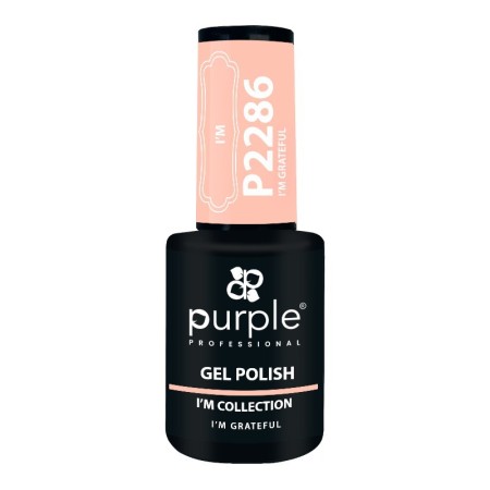 Gel-Nagellack P2286 Ich bin dankbar -Semipermanenter Emaille -Purple Professional