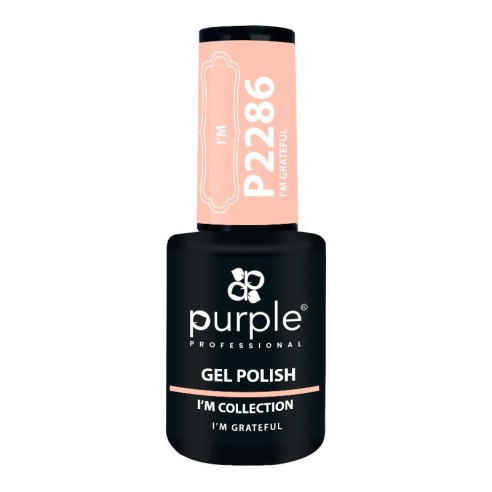 Esmalte Gel P2286 I'm Grateful -Esmalte semi permanente -Purple Professional