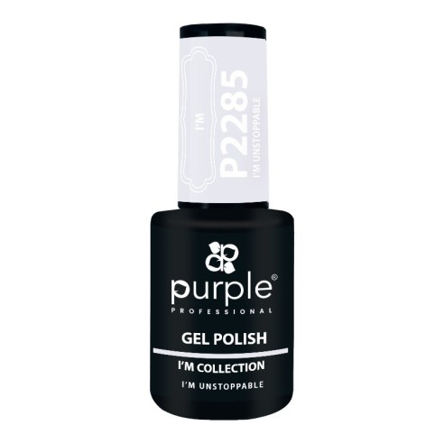 Gel Polish P2285 I'm Unstoppable -Semi permanent nail polishes -Purple Professional
