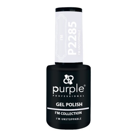 Smalto Purple Professional Smalto Gel P2285 I'm Unstoppable -Smalto semipermanente -Purple Professional