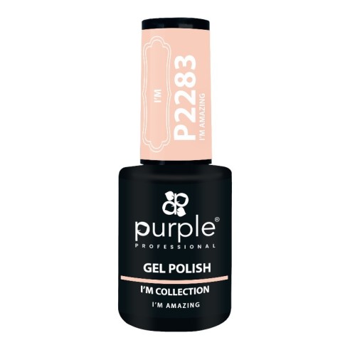 Gel Polish P2283 Je suis incroyable -Vernis semi permanents -Purple Professional