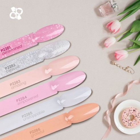 Smalto semipermanente P2282 I'm Blessed Glitter -Smalto semipermanente -Purple Professional