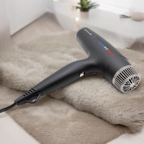Typhoon Black Chrome Corioliss Hair Dryer -Hair dryers -Corioliss