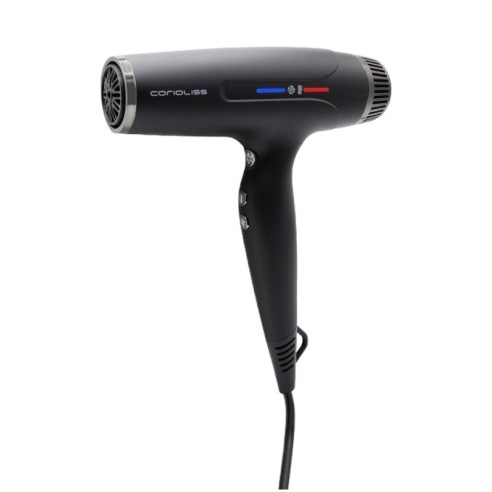 Typhoon Black Chrome Corioliss Hair Dryer -Hair dryers -Corioliss