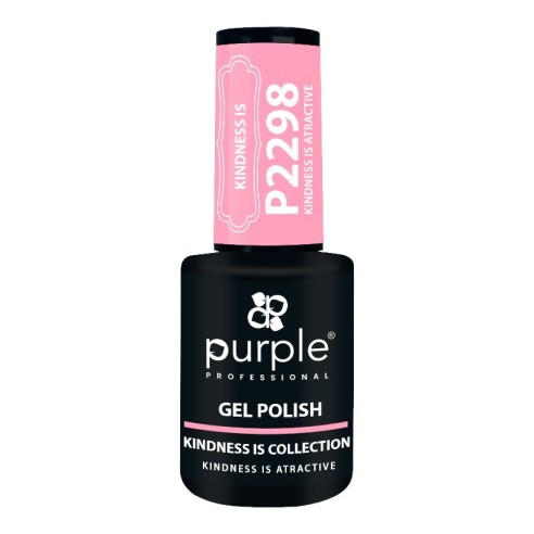 Esmalte Gel P2298 Kindness is Atractive -Semi permanent nail polishes -Purple Professional