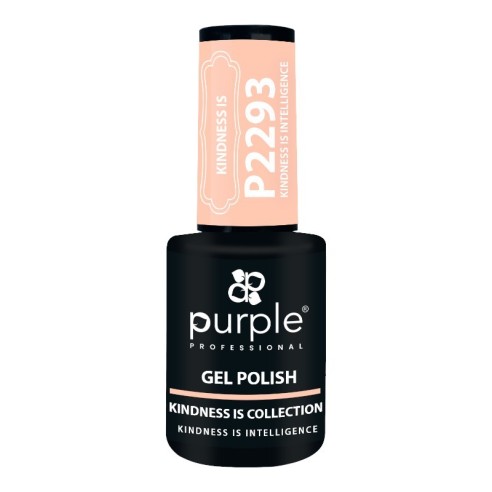 Esmalte Gel P2293 Kindness is Intelligence -Esmalte semi permanente -Purple Professional