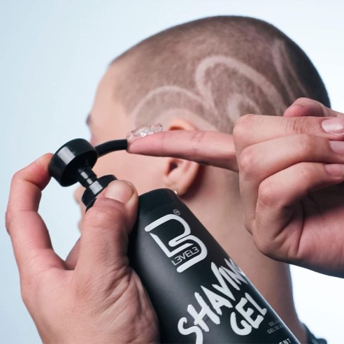 Ice Level3 Transparentes Rasiergel 500ml -Bart und Schnurrbart -L3vel3