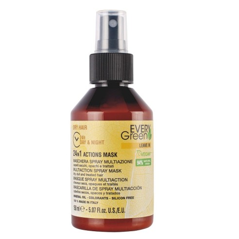 Pack Everygreen Shampoo Capelli Secchi + Spray Leave-in + Maschera -Confezioni di prodotti per capelli -Everygreen