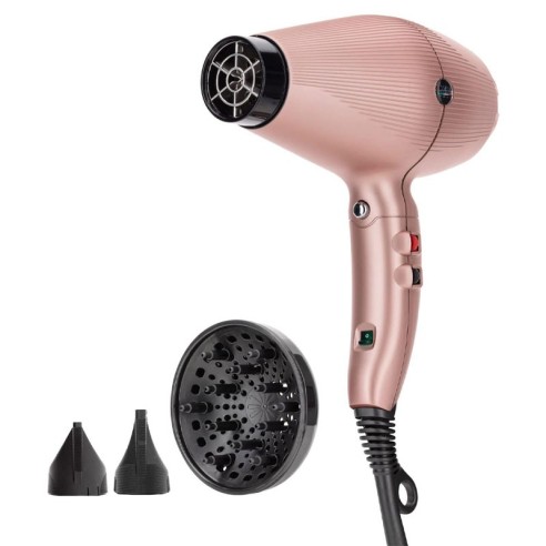 G-Tronic Dual Ionic 2500 Matte Pink Hair Dryer Gammapiu
