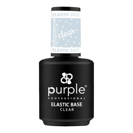 Elastic Base Klar Purple Professional 15ml -Grund- und Decklacke -Purple Professional