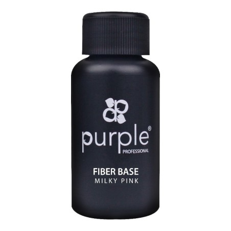 Fiber Base Milky Pink 50 ml Purple Professional -Bases y Top Coats -Purple Professional