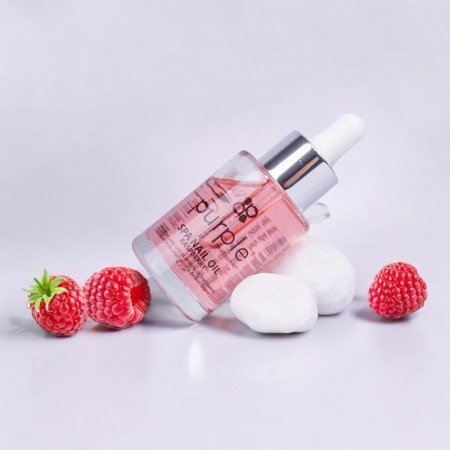 Aceite de uñas SPA NAIL OIL Raspberry 30ml -Tratamientos Quitaesmaltes -Purple Professional 2