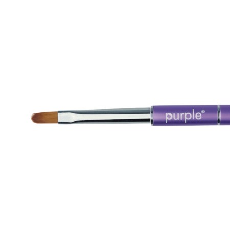 Pincel oval de nylon nº 4 para gel Purple Professional -Acessórios Utensílios -Purple Professional 2