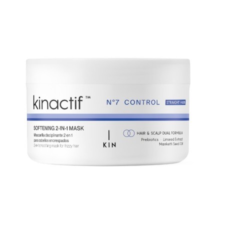 Kinactif 2-in-1 Glatte Maske N.7 Control Straight 200ml -Haarmasken -KIN Cosmetics