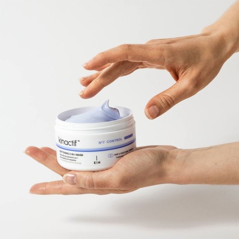 Kinactif N.7 Control Straight 2-in-1 Mask 200ml -Hair masks -KIN Cosmetics