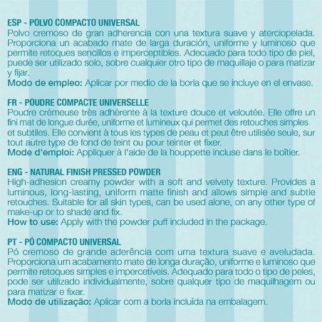 CEDIB Paris Universal Kompaktpuder Amber 23 -Gesicht -CEDIB Paris