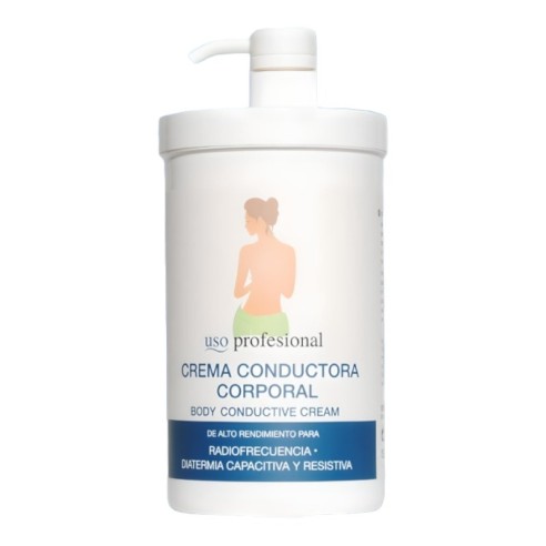 Crema conductora corporal para Radiofrecuencia 1000ml -Productos de estética -Uso Profesional