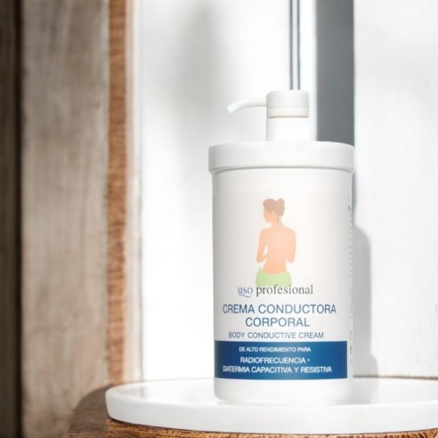 Crème conductrice corporelle pour Radiofréquence 1000ml -Produits esthétiques -Uso Profesional
