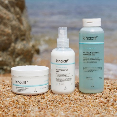 Solar Pack Suncare Kin Shampoo + Protettore + Maschera -Tutti gli shampoo -KIN Cosmetics