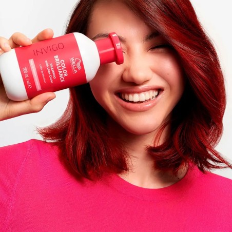 Wella Invigo Color Brilliance Shampoo für normales und feines Haar 300 ml -Shampoos -Wella