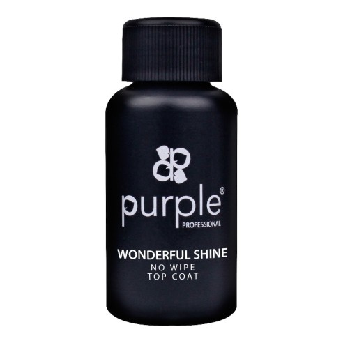 Top Coat Wonderful Shine Purple Professional 50ml -Basi e Top Coat -Purple Professional