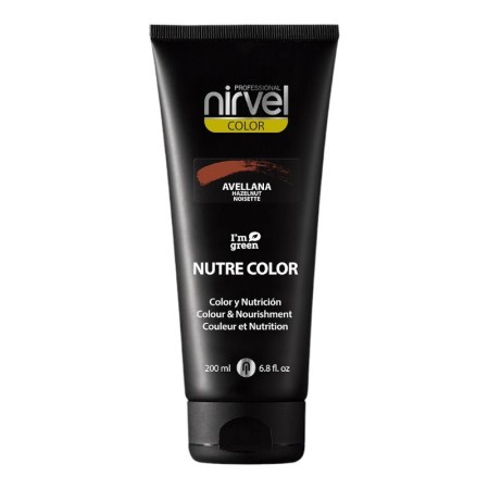 Nirvel Nutre Color Avellana 200ml -Tintes de coloración directa -Nirvel