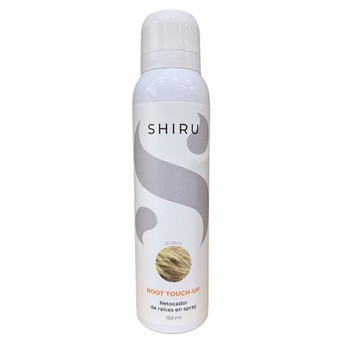 Retocador de raíces Shiru en spray color Rubio 150ml -Tintes de coloración directa -AG