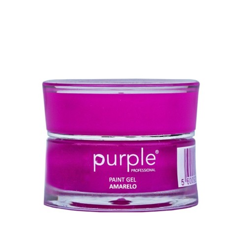 Gel Paint Amarelo Purple Professional 5g -Gel e acrílico -Purple Professional