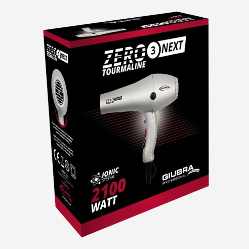 Sèche-linge Zero 3 Next Ionic Tourmaline 2100W Giubra -Sèche-cheveux -Giubra