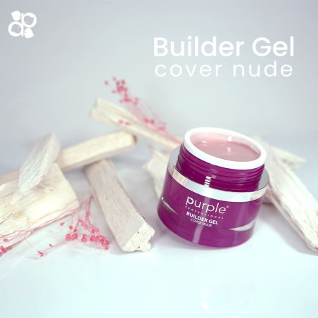Aufbaugel Cover Nude Purple Professional 50g -Gel und Acryl -Purple Professional