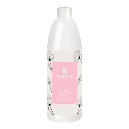 Soak-Off-Entferner Lila 1000ml -Nagellackentferner-Behandlungen -Purple Professional