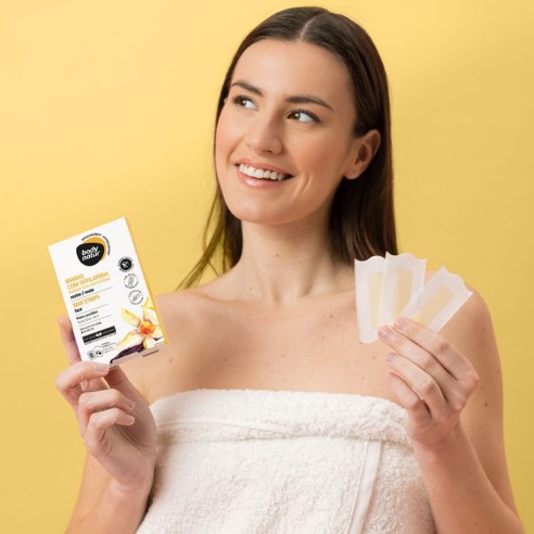 Body Natur Facial Depilatory Wax Bands -Waxing -Body Natur