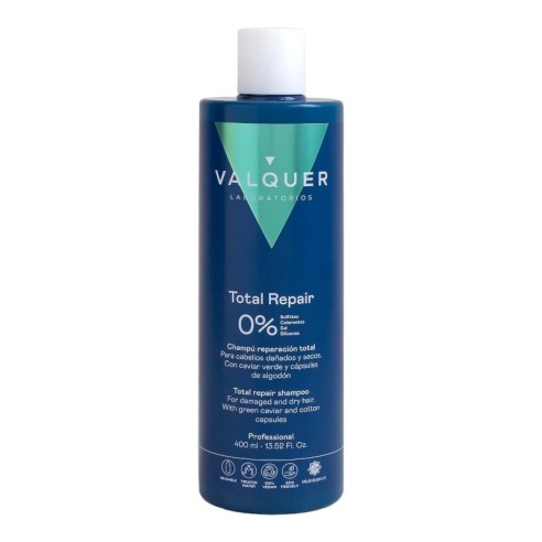 Shampoing Réparateur Total 0% Valquer 400 ml -Valquer